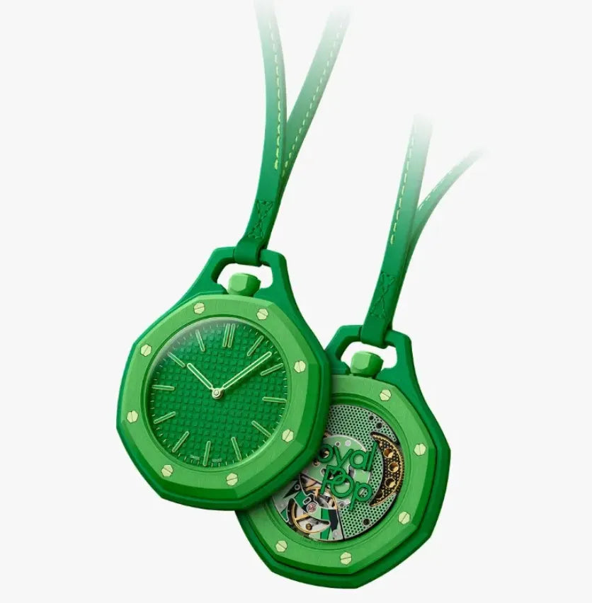 Luxury ST Royal POP Automatic Pocket Watch Leather Lanyard Candy Colors Watches Men Women Watch Gift Lardyard and Watch Strap Gift 8 Colors