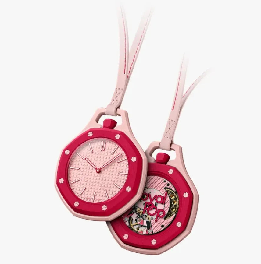Luxury ST Royal POP Automatic Pocket Watch Leather Lanyard Candy Colors Watches Men Women Watch Gift Lardyard and Watch Strap Gift 8 Colors