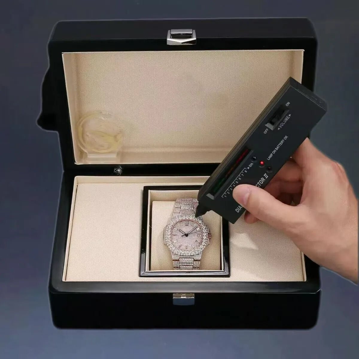 The Vamer Classic — Moissanite Dress Watch - saintvamer
